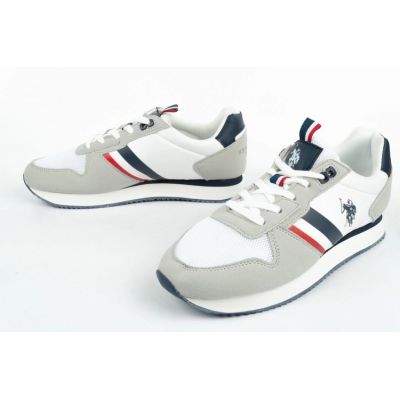 9. US Polo ASSN. M NOBIL006-WHI Turnschuhe