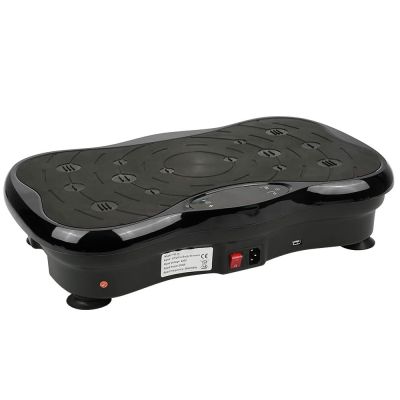3. Extralink Moonwalk Spin Move Vibrationsplattform für Fitnessübungen 200W Schwarz