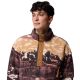 4. Columbia Helvetia II Fleece mit halbem Druckknopf, bedruckt, 2098461225, Braun, L