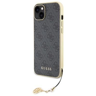 2. Guess 4G Charms Collection Hülle für iPhone 15 Plus – Grau