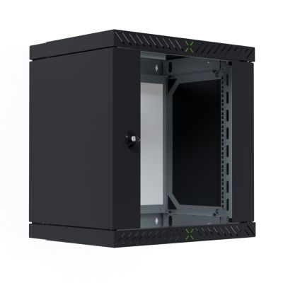 EFB Elektronik WGX-1206TS.G1 12HE Rack-Wandschrank Schwarz
