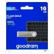 3. GoodRam UUN2 UUN2-0160S0R11 USB-Stick (16 GB; USB 2.0; silber)