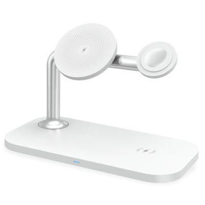 4. RealPower ChargeAIR Mag Kopfhörer, Smartphone, Smartwatch Weiß USB Kabelloses Laden intern
