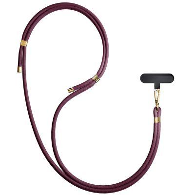 4. 3mk EasyClip Elite Smartphone-Lanyard – Burgunderrot