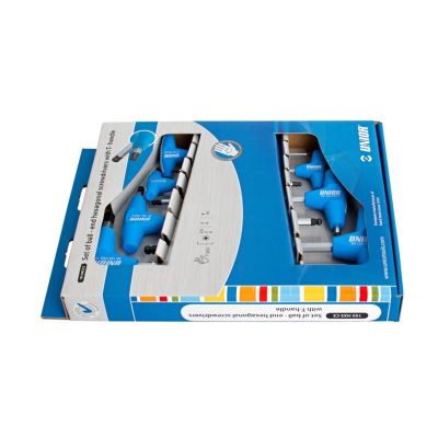 UNIOR Satz kugelförmiger Inbusschlüssel 2,5-10