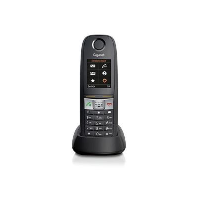 3. Analog-/DECT-Telefon, Gigaset E630HX, schnurloses Mobilteil, Freisprechfunktion, 200 Speicherplätze, Anruferkennung, grau