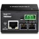 4. TRENDnet TI-F10SC Medienkonverter – Ethernet, Fast Ethernet – 10Base-T, 100Base-FX, 100Base-TX – RJ-45/SC-Multimode – bis zu 2 km – 1310 nm