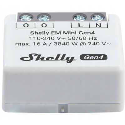 2. Shelly EM Mini Gen4 Intelligenter WLAN-Energieverbrauchsüberwachungscontroller