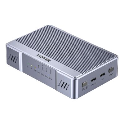 2. Unitek-Gehäuse mit 2x M.2 20 Gbit/s RAID0, RAID1 + Klonen