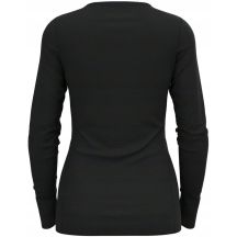 Odlo BL TOP Crewneck l/s MERINO 200 Damen T-Shirt Größe S Schwarz