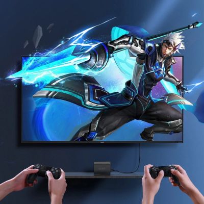 15. Baseus-Kabel HDMI 2.0-Kabel 4K 60 Hz 3D HDR 18 Gbps 1 m schwarz (CAKGQ-A01)