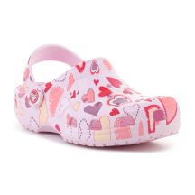 CROCS CLASSIC VDAY CLOG KINDER ROSA MILK/HERZEN 209754-7CI