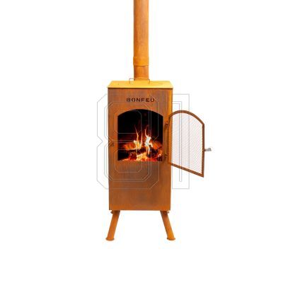 BonFeu BonCarré Gartenkamin rostig 3503R