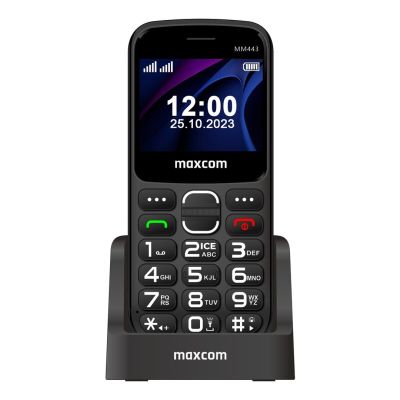 6. MaxCom Comfort MM443 4G 5,87 cm (2,31 Zoll) 110 g Schwarz Funktionshandy