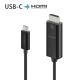 3. PureLink IS2201-010 1m USB Typ-C HDMI Kabeladapter Schwarz