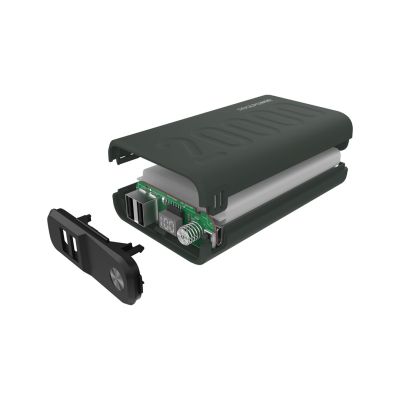 3. RealPower 333646 Powerbank 20000 mAh Grün