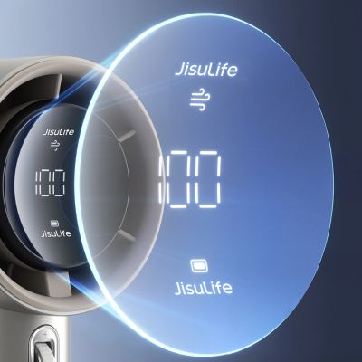 5. Jisulife Handventilator Pro1 S 5000mAh FA53PRO Mini-Gebläse Tragbarer USB-Ventilator Metall - Hellbraun