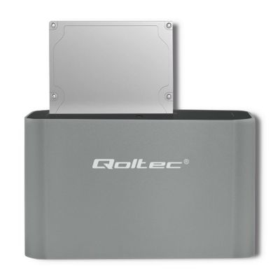 4. QOLTEC HDD/SSD-Dockingstation | 2,5"/3,5" SATA | USB 3.0