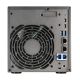12. NAS Asustor AS6804T; Tower; 4x (3,5" SATA HDD/ 2,5" SSD); AMD Ryzen Embedded V3C14; 16 GB ECC DDR5 SODIMM (max. 64 GB), 2x 10GbE, 2x 5GbE, 4x M.2 2280 NVMe PCIe 4.0, 2x USB 4.0, 2x USB 3.2 Gen, 1x optionale 10GbE-Karte