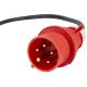 2. Brennenstuhl 1151600010 PDU Stromverteiler 4 x Netzwerkdosen Schwarz, Blau, Rot