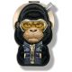 5. Nimmy Cool&Cute 2.0 Gorilla Magnetanhänger - Schwarz