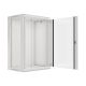 3. Lanberg WF01-6418-10S Rack-Schrank (18 HE; 901 mm / 600 mm / 450 mm; Wandmontage; Glas; 19 Zoll; grau)