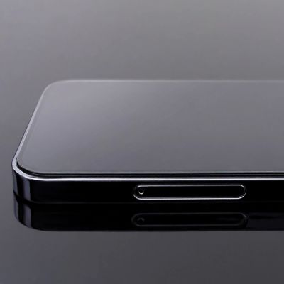 6. Wozinsky Set aus 2x Super Tough Full Glue Tempered Glass Vollbild mit Rahmenhülle für Samsung Galaxy A42 5G Schwarz