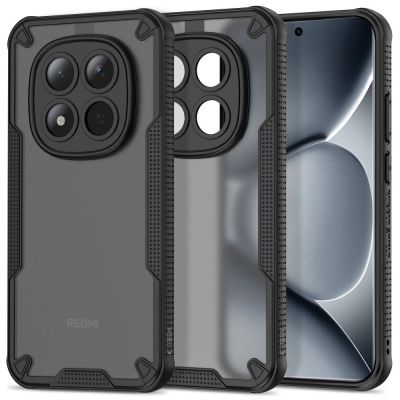 Tech-Protect Rugged Shield Case für Xiaomi Poco M8 Pro / Xiaomi Redmi Note 15 Pro+ 5G - Schwarz