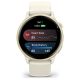 16. Garmin Vivoactive 6 42 mm Knochen/Mondgold-Uhr