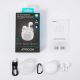 8. Joyroom JR-FB1 Funpods Bluetooth 6.0 In-Ear-Kopfhörer (TWS) mit KI-Funktionen – Weiß