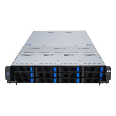 9. Asus Rack-Plattform (2U) RS720A-E12-RS24U AMD Epyc 9004 (24x NVMe, 2x M.2, 3x GPU, 2x 10Gbe, IPMI, 1+1 2600W)