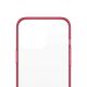 6. PanzerGlass ClearCase antibakterielle, nach Militärstandard zertifizierte Hülle für iPhone 13 Pro – transparentes Rosa