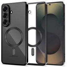 Tech-Protect MagFlex Hülle für Samsung Galaxy S26 – Transparent Schwarz