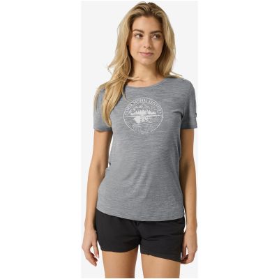 Damen-T-Shirt SUPER.NATURAL W Exploring Tee grau