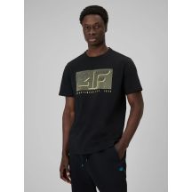 Herren-T-Shirt mit Aufdruck, regulär, Größe 4F 4FRSS26TTSHM3991-20S