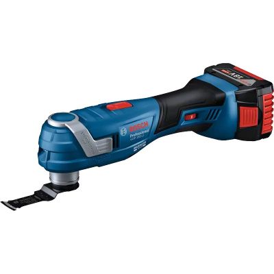 2. Bosch GOP 185-LI 18V Multifunktionswerkzeug (06018G2020) Schwarz, Blau