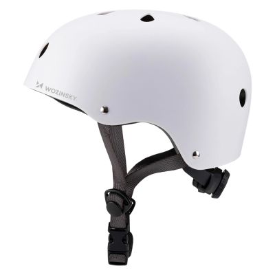 2. Wozinsky Leichtgewicht-BMX-/Scooter-Helm Größe S – Weiß