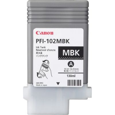 Canon PFI-102MBK Tintenpatrone Original Matt Schwarz