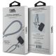 3. Karl Lagerfeld KLUCNMSCKIG Universal CBDY Cord-Etui – schwarz
