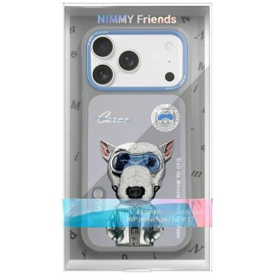 7. Nimmy Cool&Cute 2.0 Nag Hülle für iPhone 17 Pro - Grau