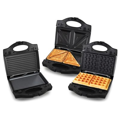 9. Esperanza Muffuletta EKT005 Sandwichmaker (700 W; schwarz, Edelstahl)