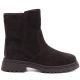 6. Damen-Ankle-Boots aus Wildleder, Schokoladenbraun, Sergio Leone BT-27