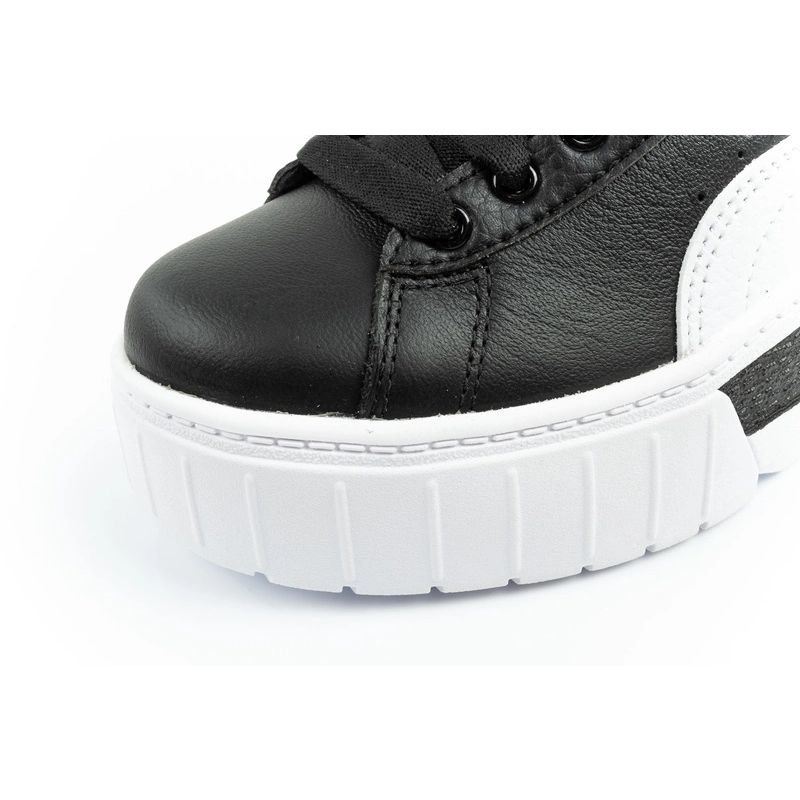 6. Puma Mayze Damen Sportschuhe Sneakers Plateau schwarz weiß modisch