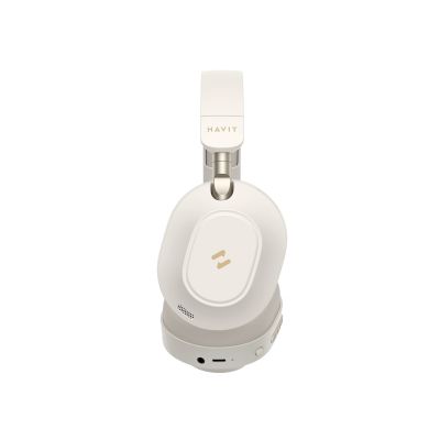 2. Havit H668BT Beige Kabellose Bluetooth-Kopfhörer