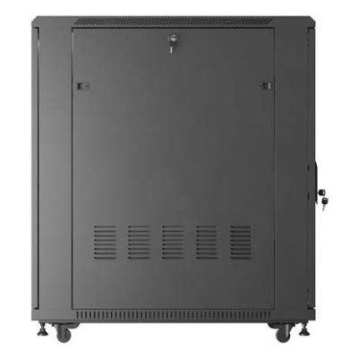 4. Lanberg FF01-6022-12B 22U Rack, freistehend, schwarz