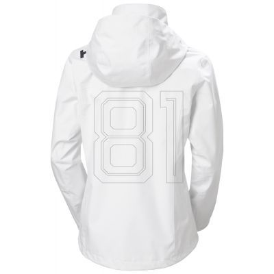 6. Helly Hansen W Crew Hooded Jacket W 34448 001