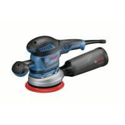 5. Bosch GEX 40-150 Profi-Tellerschleifer, 12.000 U/min, 24.000 Hübe/min, Schwarz, Blau, Grau, Rot, 400 W