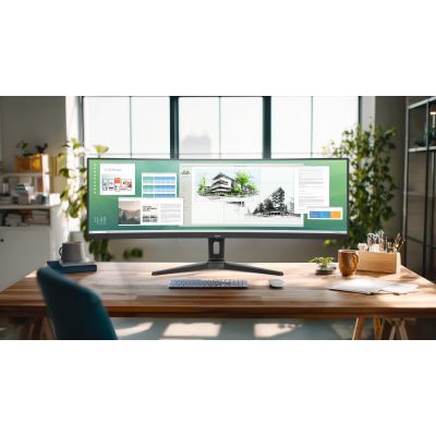 18. iiyama ProLite XCB4594DQSU-B1 Computermonitor 113 cm (44,5") 5120 x 1440 px Dual QHD LED Schwarz