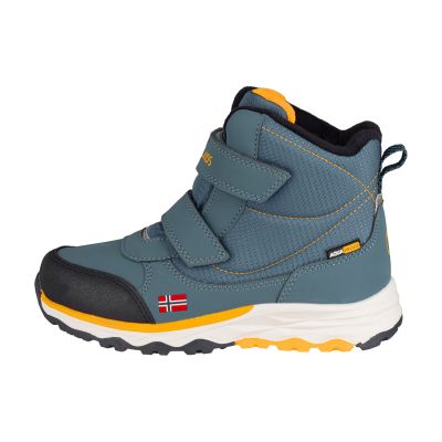 Trollkids Kinder Hafjell Winterstiefel wasserdichte Schneestiefel blau (264-196)