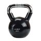 33. Kettlebell Gusseisengriff Chrom gerändelt HMS KTC20 SCHWARZ 